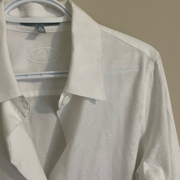 Foxcroft fitted non-iron shirt size 12 - Picture 2 of 2